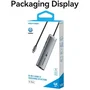 Vention Hub USB Tipo-C 3.2 TGVHB 9 en 1 Gris